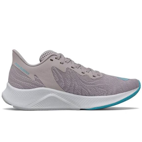 New Balance Women's FuelCell Prism Logwood Virtual Sky Sneakers Gray & White Siz - Picture 2 of 11